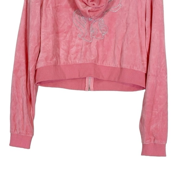 Dolls Kill My Little Pony Juicy Couture Style Verlour Track Jacket Size XL - Picture 6 of 10